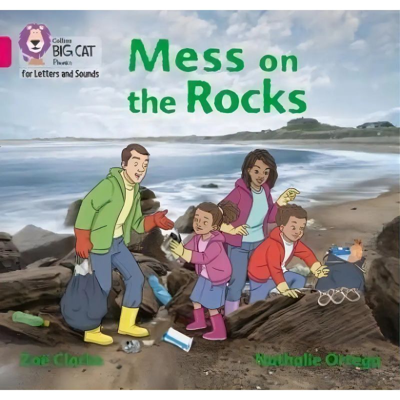 MESS ON THE ROCKS - BIG CAT 1B / PINK B - PHONICS FOR LETTERS AND SOUND (Nuevo)