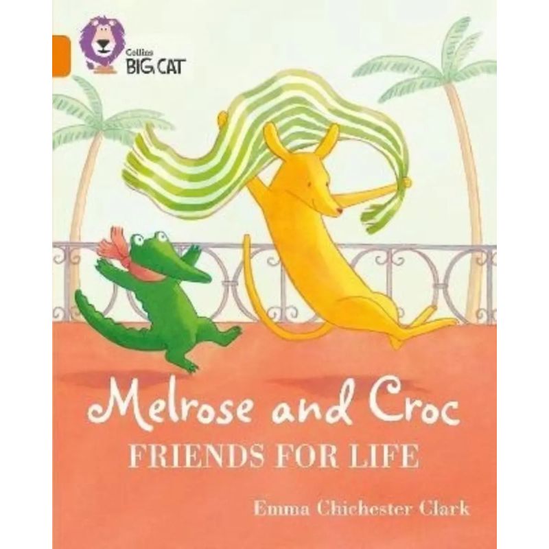 MELROSE AND CROC FRIENDS FOR LIFE - BIG CAT 6 / ORANGE (Nuevo)