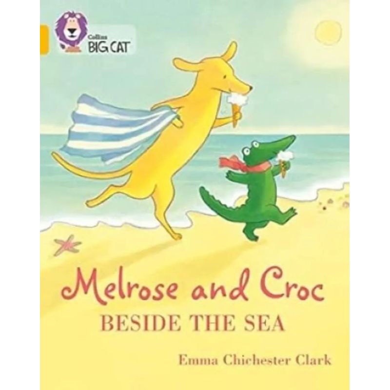MELROSE AND CROC BESIDE THE SEA - BIG CAT 9 / GOLD (Nuevo)