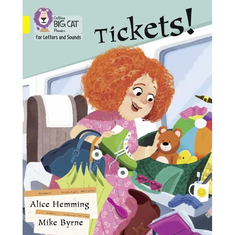 TICKETS! - BIG CAT 3 / YELLOW - PHONICS FOR LETTERS AND SOUNDS (Nuevo)