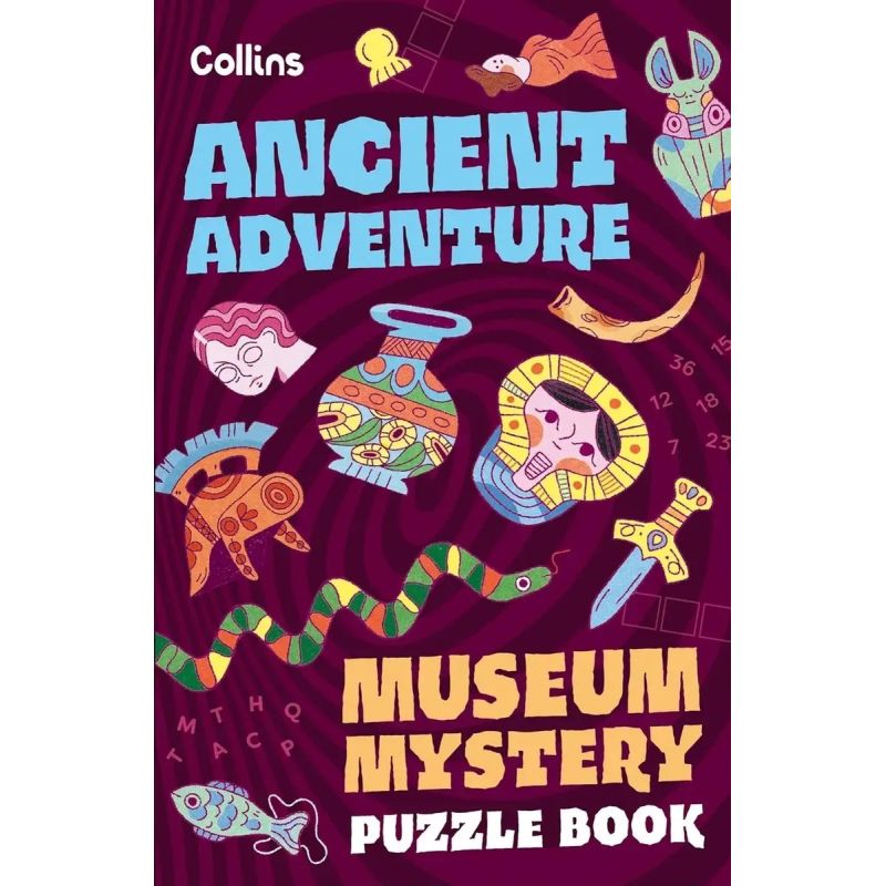 ANCIENT ADVENTURE - MUSEUM MYSTERY PUZZLE BOOK (Nuevo)