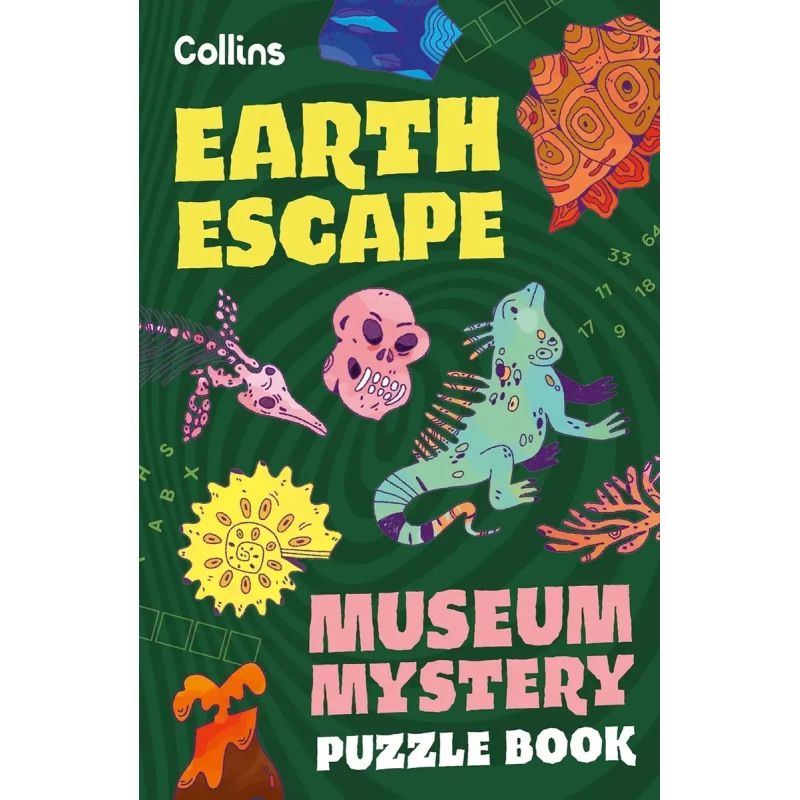EARTH ESCAPE - MUSEUM MYSTERY - PUZZLE BOOK (Nuevo)