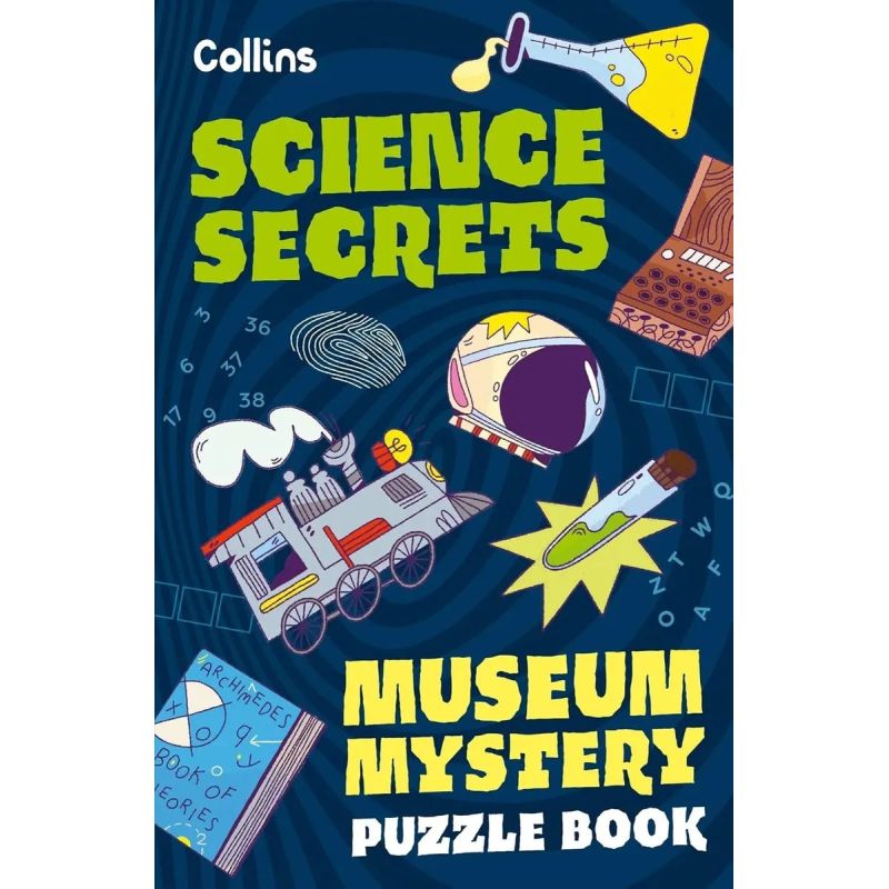 SCIENCE SECRETS - MUSEUM MYSTERY PUZZLE BOOK (Nuevo)
