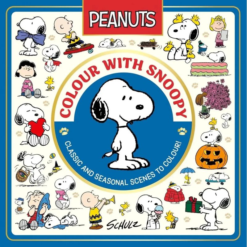COLOUR WITH SNOOPY - OFFICIAL PEANUTS (Nuevo)
