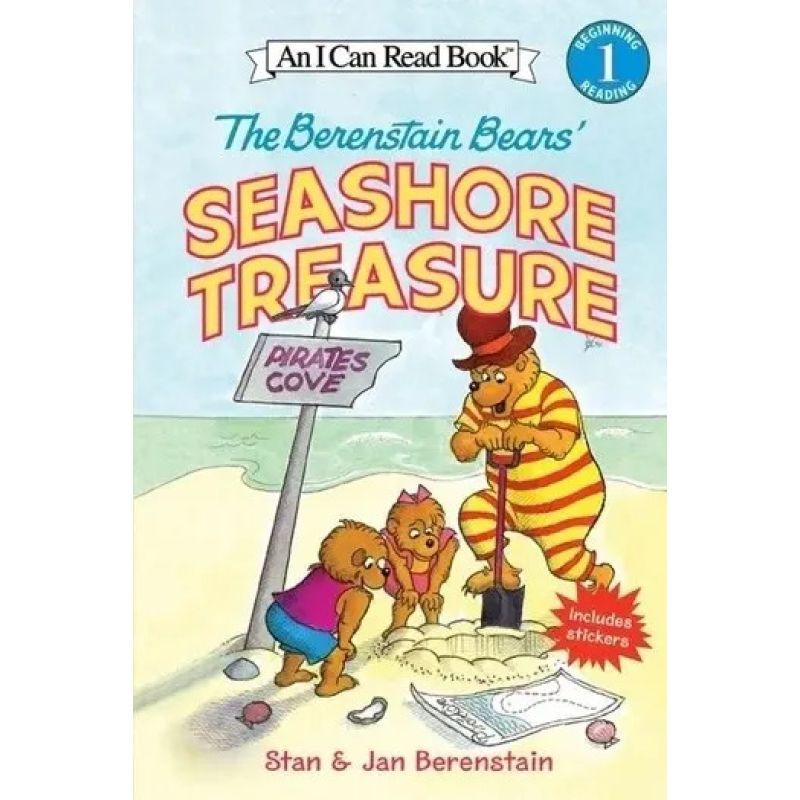 BERENSTAIN BEAR'S SEASHORE TRESAURE, THE - I CAN READ 1 (Nuevo)