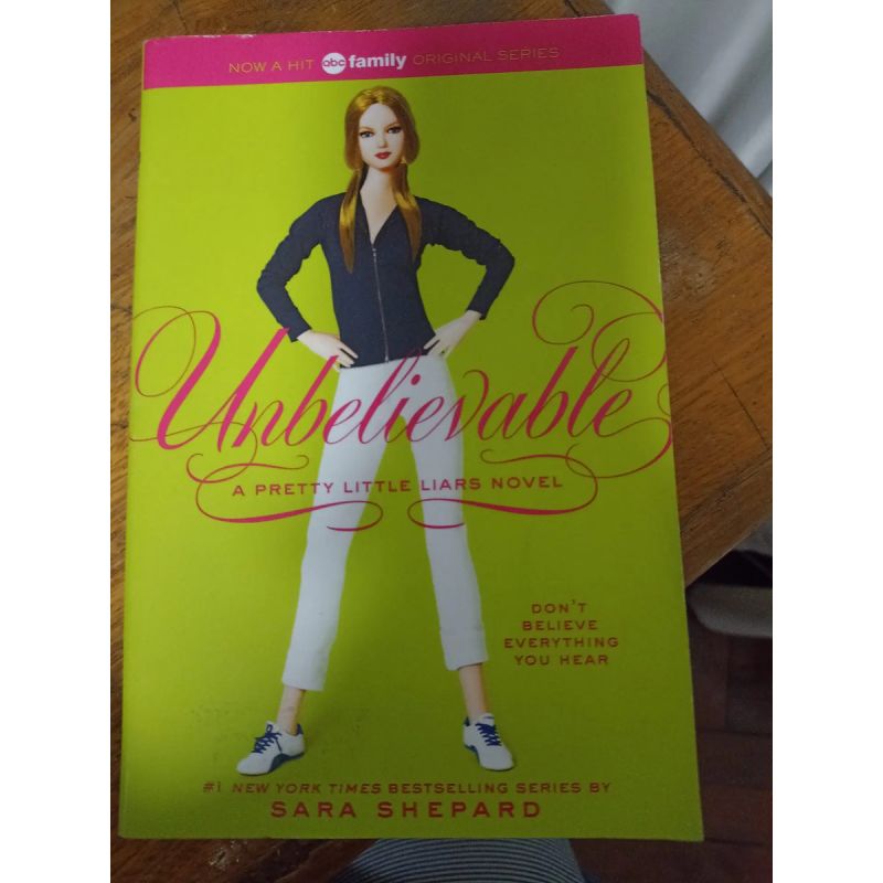 UNBELIEVABLE (PB) - PRETTY LITTLE LIARS 4 (Nuevo)