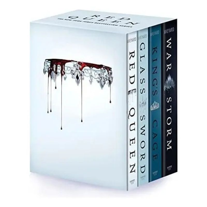 RED QUEEN 4-BOOK - PB BOX SET (Nuevo)