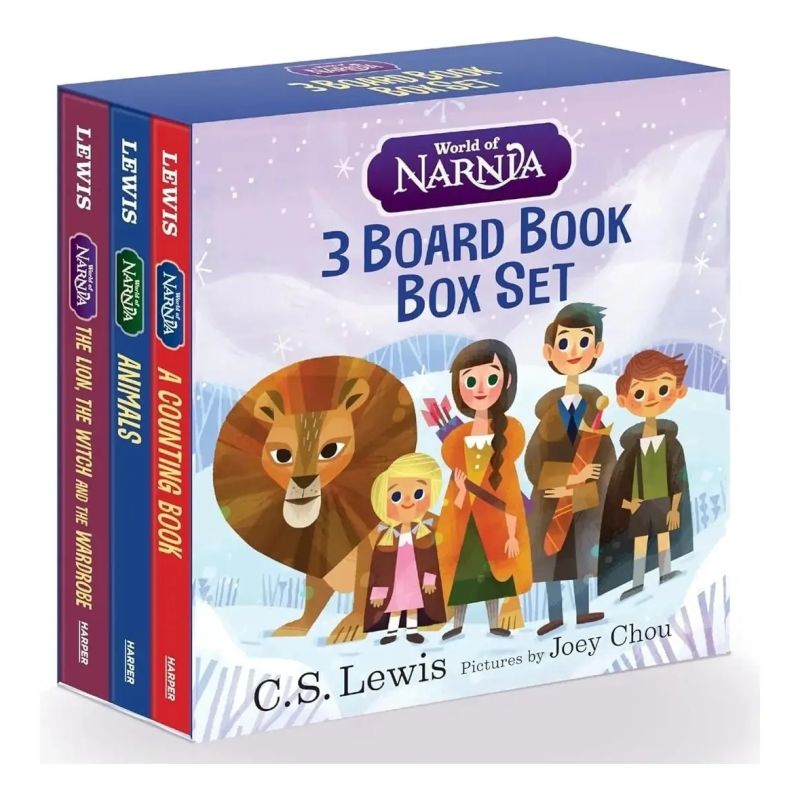 WORLD OF NARNIA 3 BOARD BOOK - BOX SET (Nuevo)