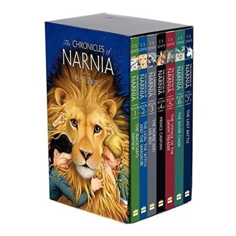 CHRONICLES OF NARNIA, THE - 7 BOOK BOX SET - PB (Nuevo)