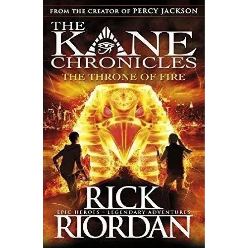 THRONE OF FIRE, THE (PB) - THE KANE CHRONICLES 2 (Nuevo)