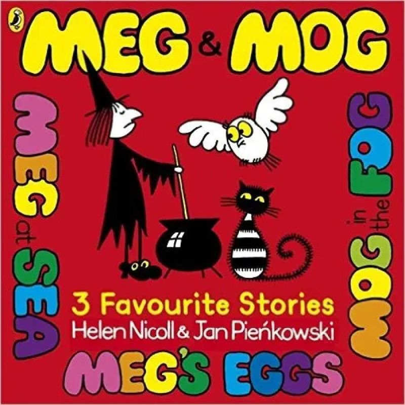 MEG &amp; MOG:THREE FAVOURITE STORIES (PB) (Nuevo)