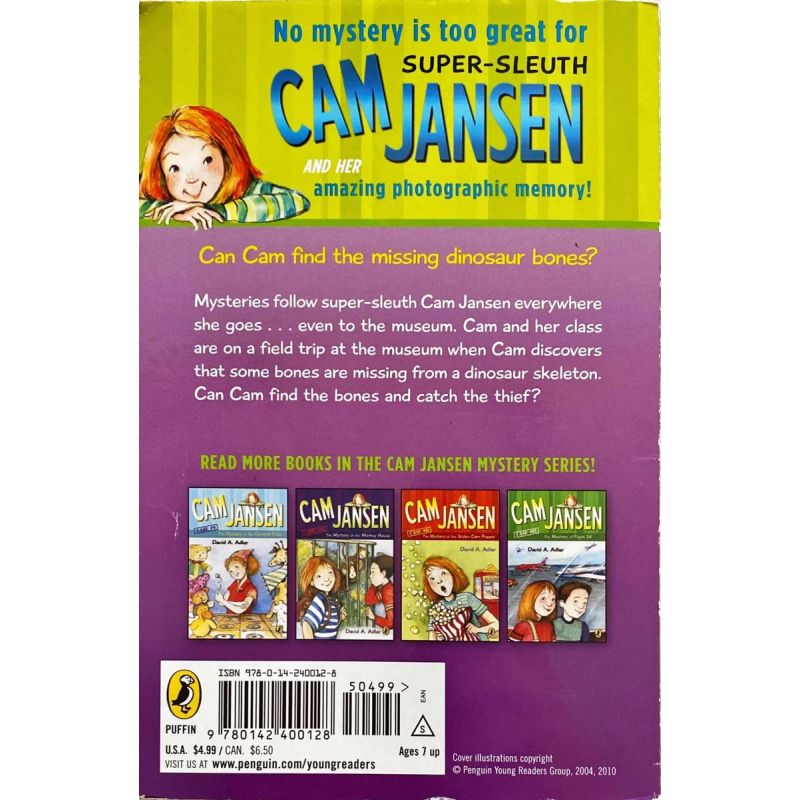 CAM JANSEN - THE MYSTERY OF THE DINOSAUR BONES (Nuevo)