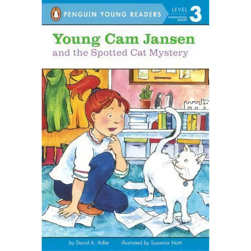 YOUNG CAM JANSEN AND THE SPOTTED CAT MYSTERY - LEVEL 3 (Nuevo)