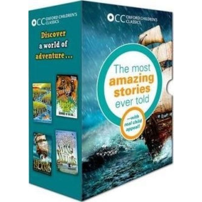 OXFORD CHILDRENS CLASSICS WORLD OF ADVENTURE BOX SET (Nuevo)