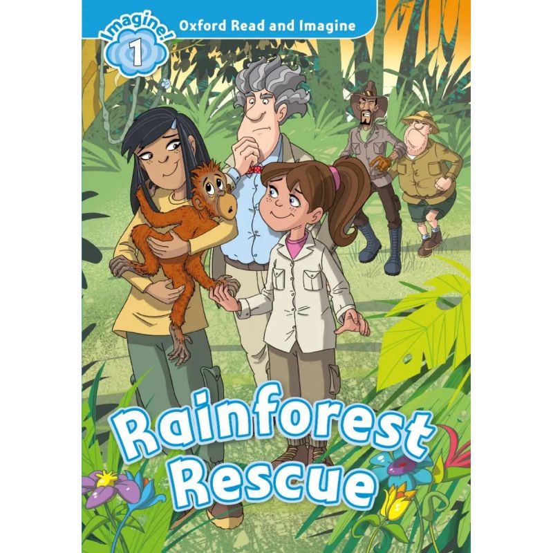 RAINFOREST RESCUE + MP3 AUDIO - READ AND IMAGINE 1