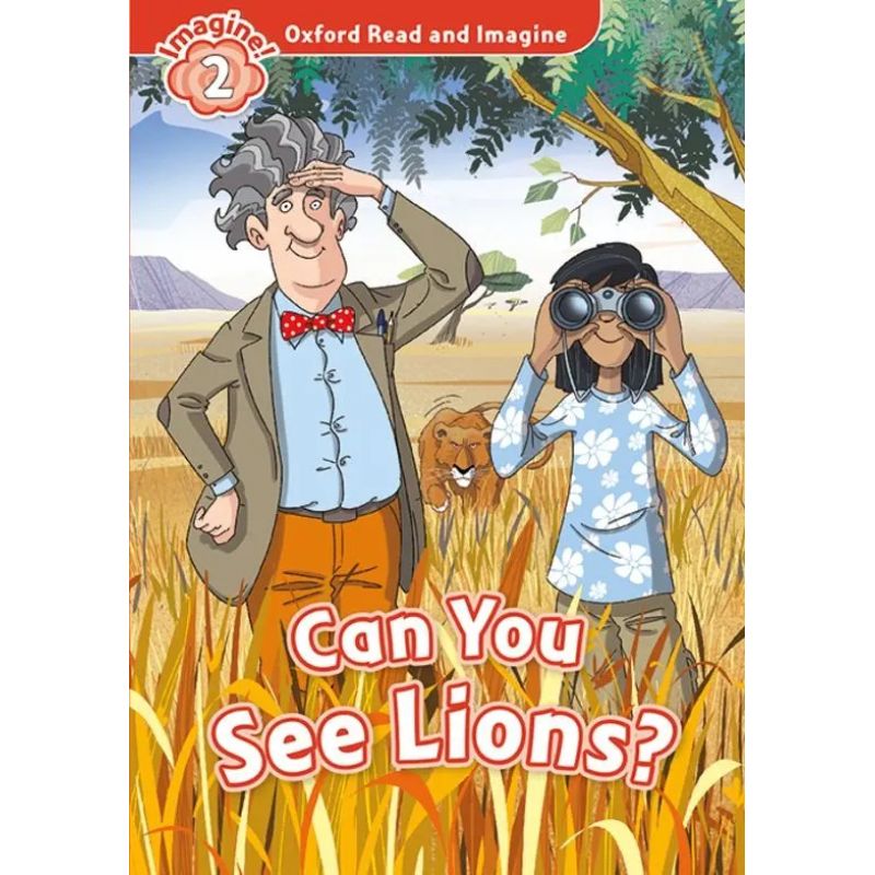 CAN YOU SEE LIONS + MP3 AUDIO - READ AND IMAGINE 2