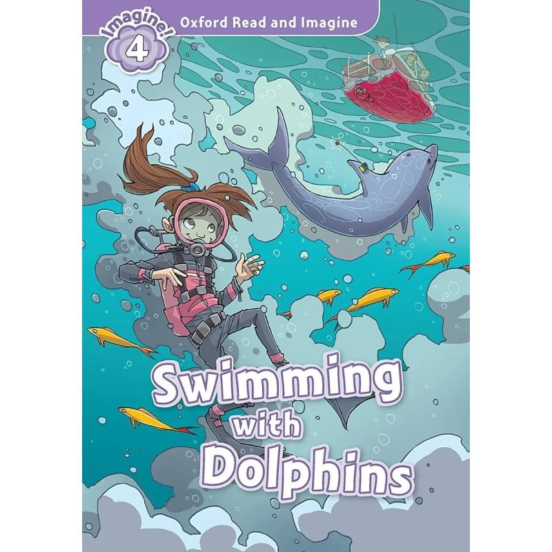 SWIMMING WITH DOLPHINS + MP3 AUDIO - READ AND IMAGINE 4 (Nuevo) - Miniatura 2