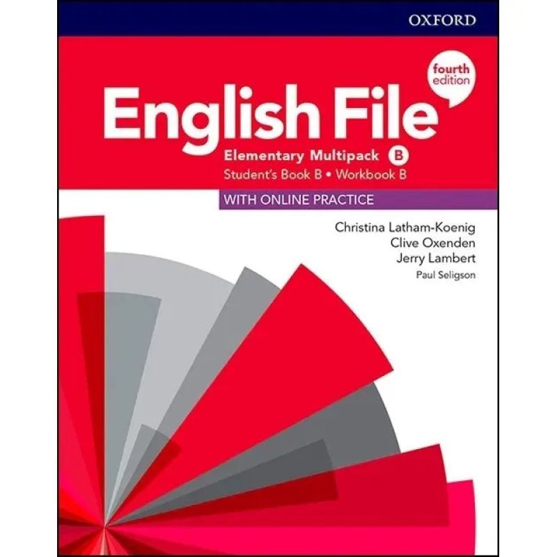 ENGLISH FILE ELEMENTARY 4/ED.- MULTIPACK B + ONLINE PRAC.PACK (Nuevo)