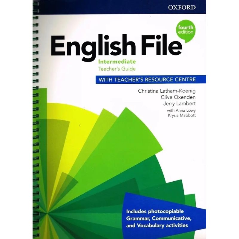 ENGLISH FILE INTERM. 4/ED.- TB + RESOURCE CENTRE (+ CLASS AUDIO ONLINE) (Nuevo)