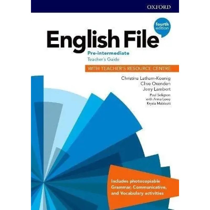 ENGLISH FILE PRE-INT. 4/ED.- TB + RESOURCE CENTRE (+ CLASS AUDIO ONLINE) (Nuevo)