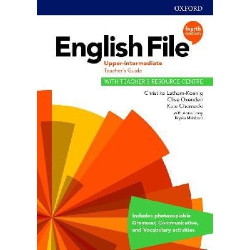 ENGLISH FILE UPPER-INT. 4/ED.- TB + RESOURCE CENTRE (+ CLASS AUDIO ONLINE) (Nuevo)