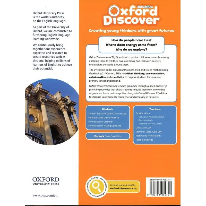 OXFORD DISCOVER GRAMMAR 3 2/ED.- SB (Nuevo)