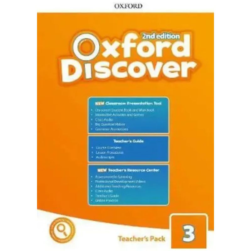 OXFORD DISCOVER 3 2/ED.- TB PACK (Nuevo)