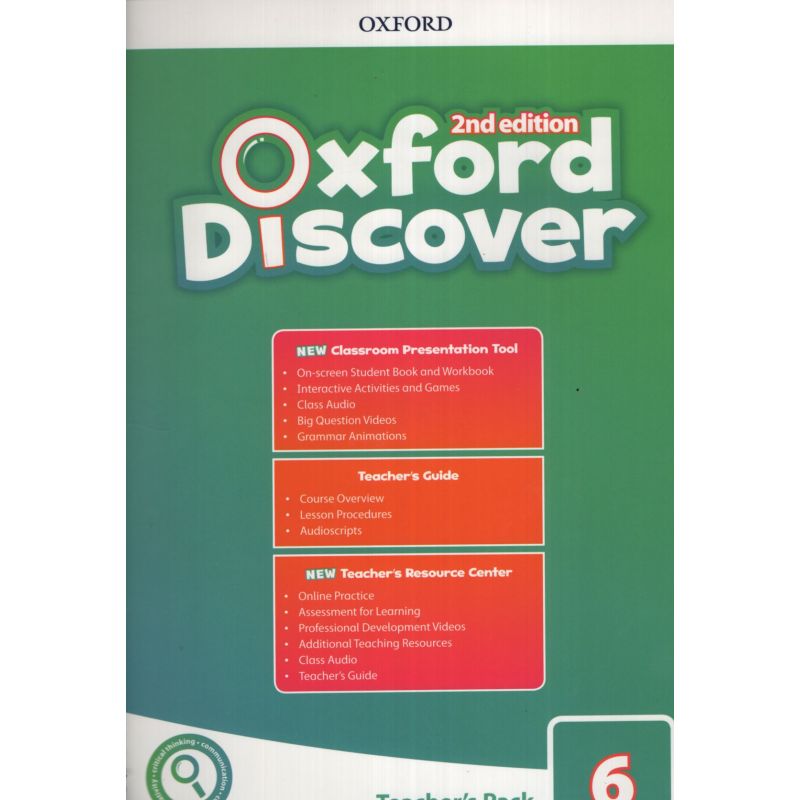 OXFORD DISCOVER 6 2/ED.- TB PACK (Nuevo)