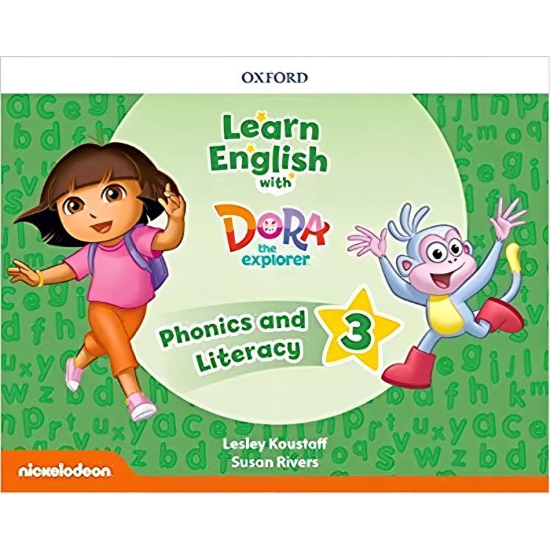 LEARN ENG.WITH DORA THE EXPLORER 3 - PHONICS &amp; LITERACY PACK (Nuevo)