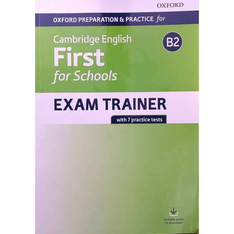 CAMB.ENG.FIRST FOR SCHOOLS EXAM TRAINER - SB NO KEY PACK (Nuevo)