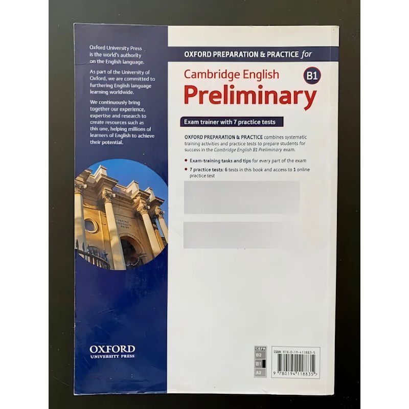 CAMB.ENG.PRELIMINARY EXAM TRAINER B1 - SB NO KEY (EXAM 2020) (Nuevo)