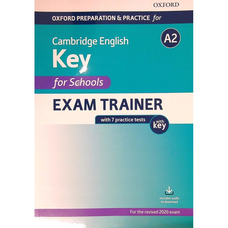 CAMB.ENG.KEY FOR SCHOOLS EXAM TRAINER A2 - SB W/KEY (EXAM 2020) (Nuevo)