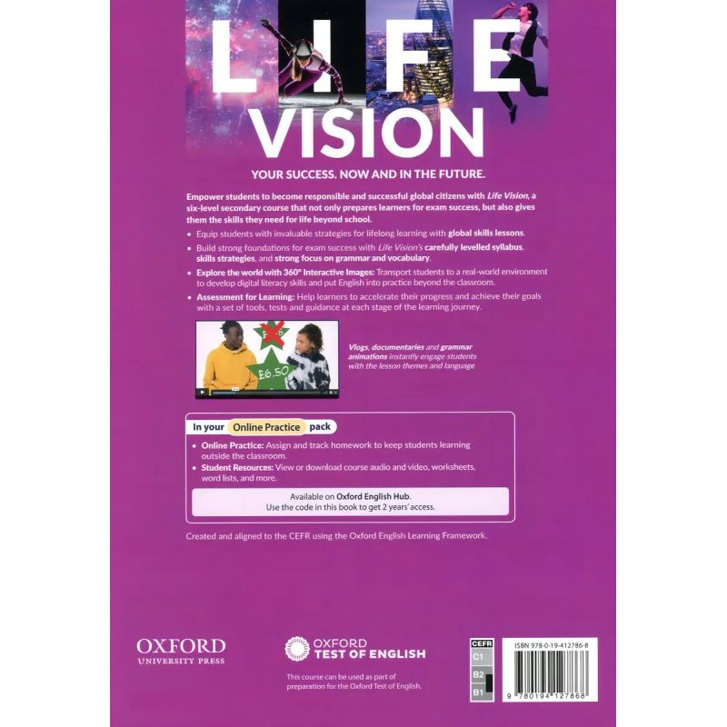 LIFE VISION INTERMEDIATE PLUS - SB W/ONLINE PRACTICE PACK (Nuevo) - Miniatura 2