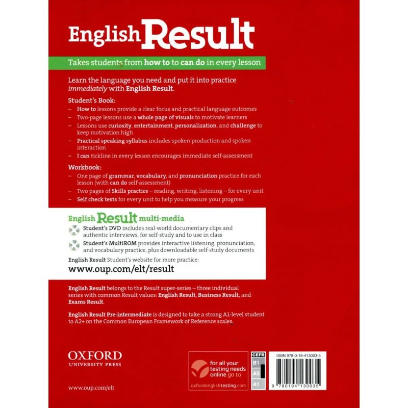 ENGLISH RESULT PRE-INT.- MULTIPACK A (Nuevo) - Miniatura 2