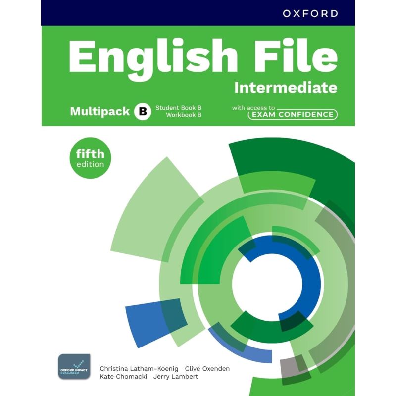 ENGLISH FILE INTERM. 5/ED.- MULTIPACK B + EXAM CONFIDENCE (Nuevo)