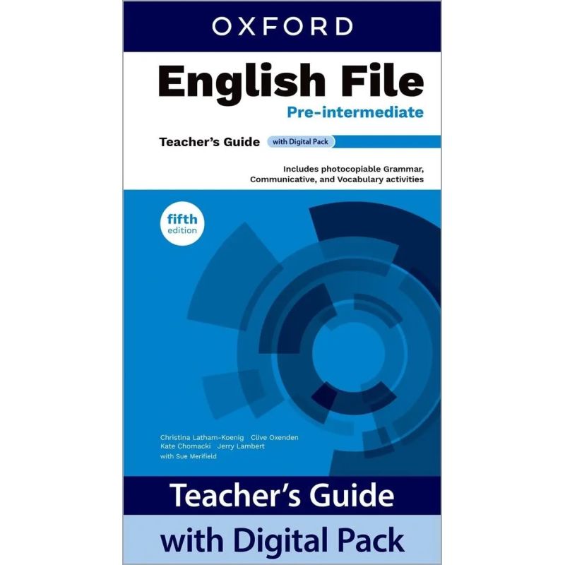 ENGLISH FILE PRE-INT. 5/ED.- TB + DIGITAL PACK (Nuevo)