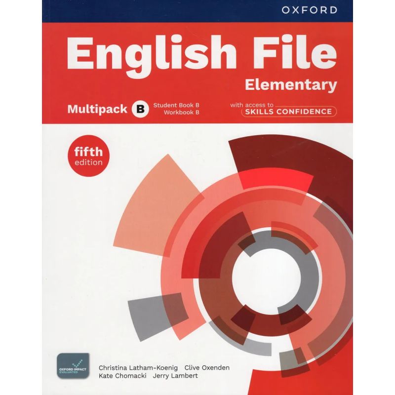 ENGLISH FILE ELEMENTARY 5/ED.- MULTIPACK B + SKILLS CONFIDENCE