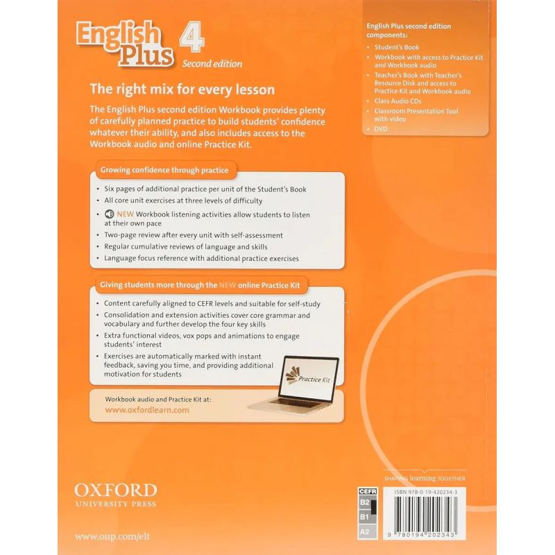 ENGLISH PLUS 4 2/ED - WB PACK (Nuevo) - Miniatura 2