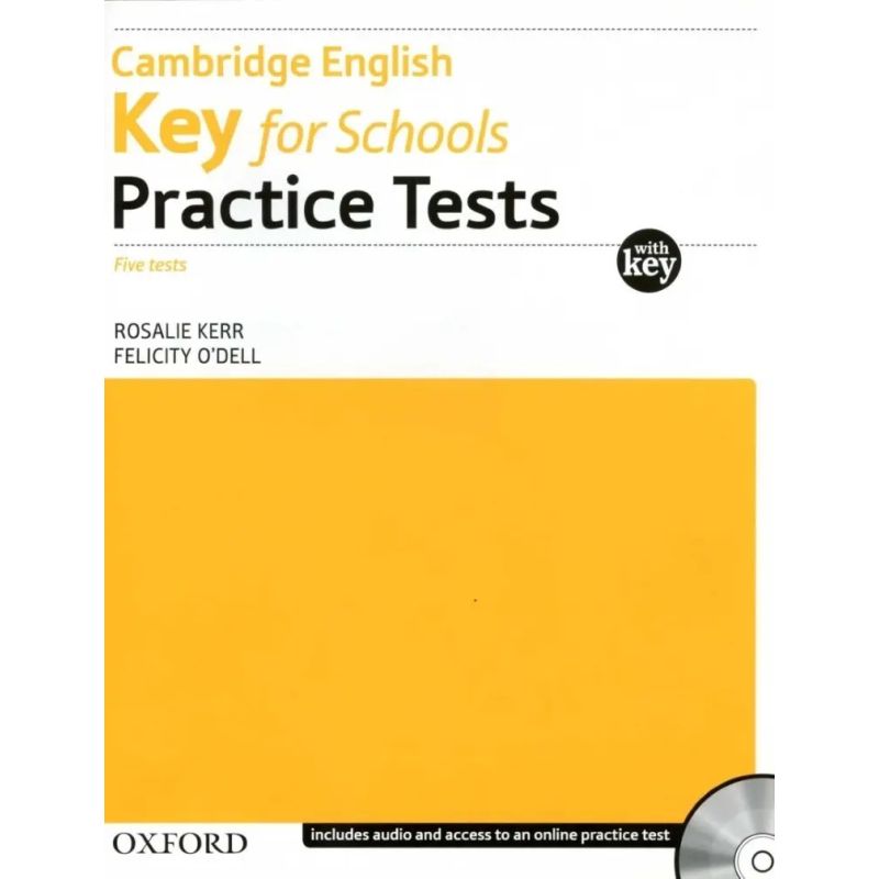 CAMB.ENG.KEY FOR SCHOOLS - PRACTICE TESTS W/KEY + A/CD (2015 EXAM) (Nuevo)