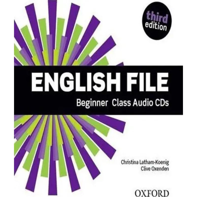 ENGLISH FILE BEGINNER THIRD ED.- CLASS A/CD (4) (Nuevo)