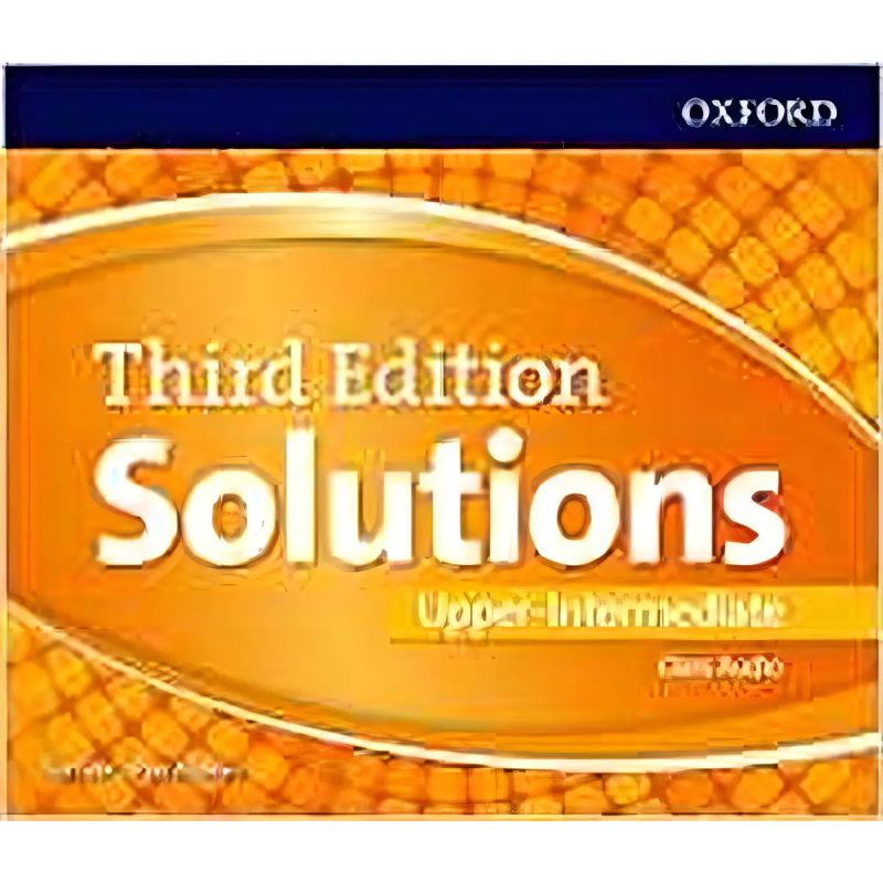 SOLUTIONS UPPER-INT.3/ED.- CLASS A/CD (Nuevo)
