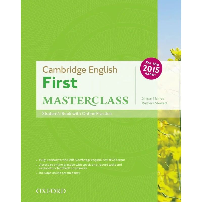 CAMB.ENG.FIRST MASTERCLASS - SB + ONLINE PRACTICE (Nuevo)