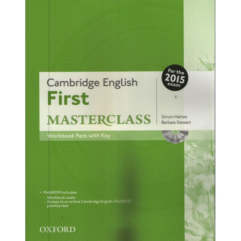 CAMB.ENG.FIRST MASTERCLASS - WB W/KEY + A/CD (Nuevo)