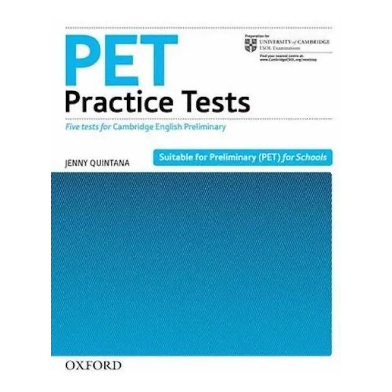 PET PRACTICE TESTS NO KEY N/E (Nuevo)