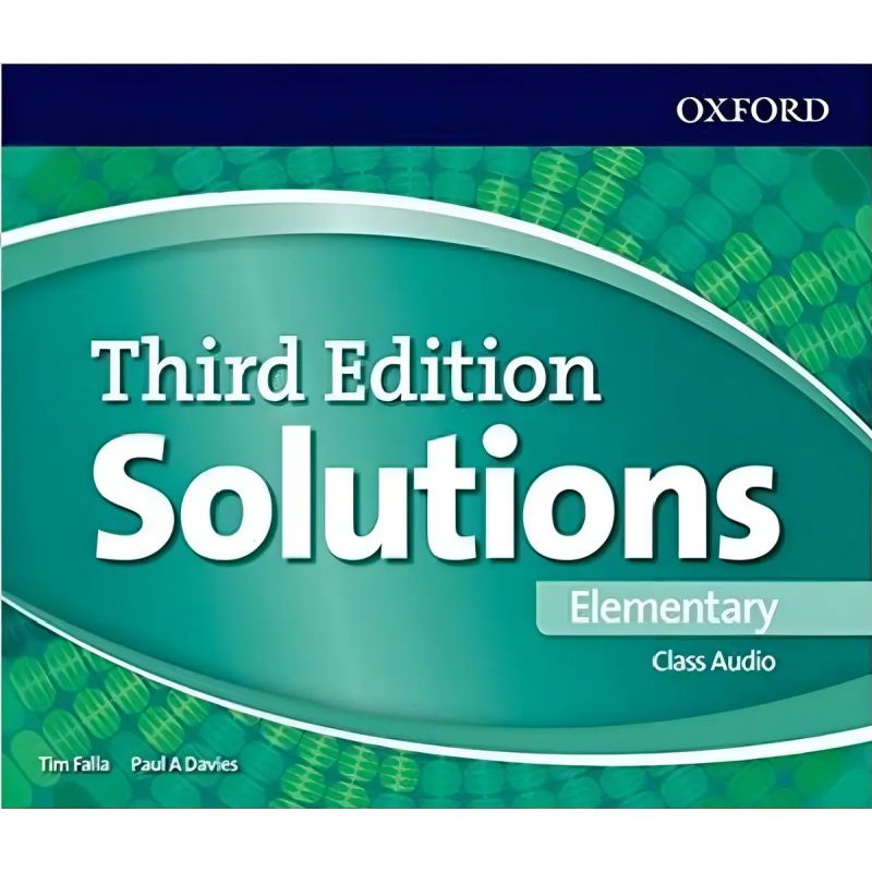 SOLUTIONS ELEMENTARY 3/ED.- CLASS A/CD (3) (Nuevo)