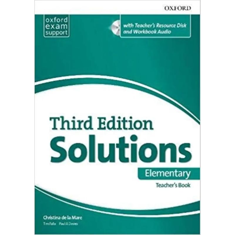 SOLUTIONS ELEMENTARY 3/ED.- TB + MULTIROM (Nuevo)