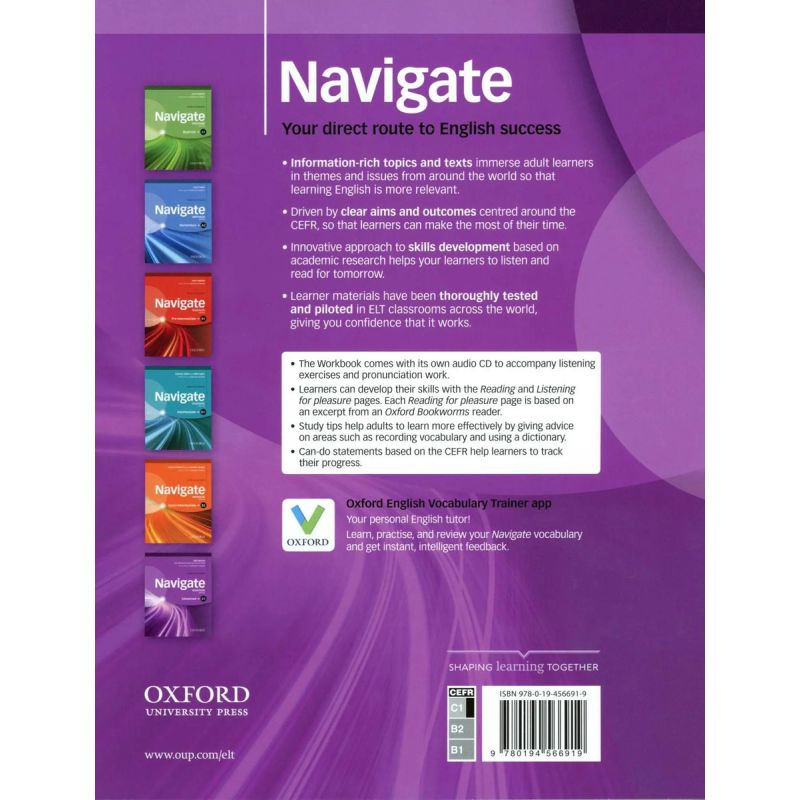 NAVIGATE ADVANCED C1 - WB NO KEY + CD (Nuevo) - Miniatura 2