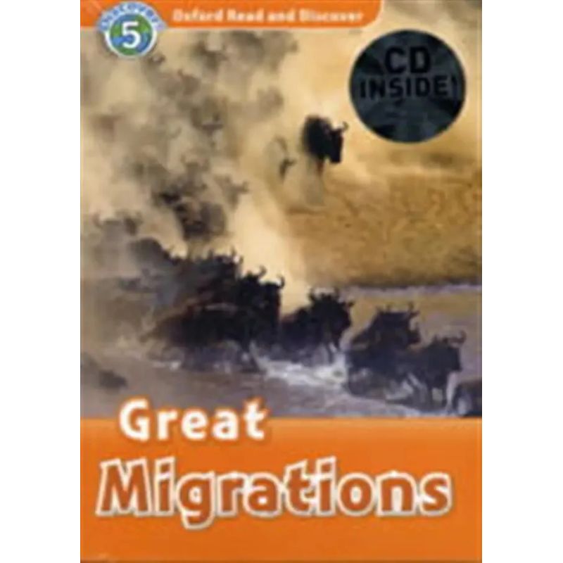GREAT MIGRATIONS + A/CD - READ AND DISCOVER 5 (Nuevo)