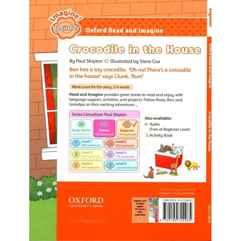 CROCODILE IN THE HOUSE - READ AND IMAGINE BEGINNER (Nuevo) - Miniatura 3