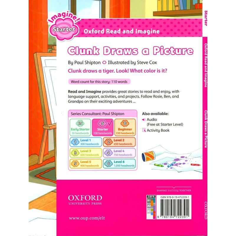 CLUNK DRAWS A PICTURE - READ AND IMAGINE EARLY STARTER (Nuevo) - Miniatura 3